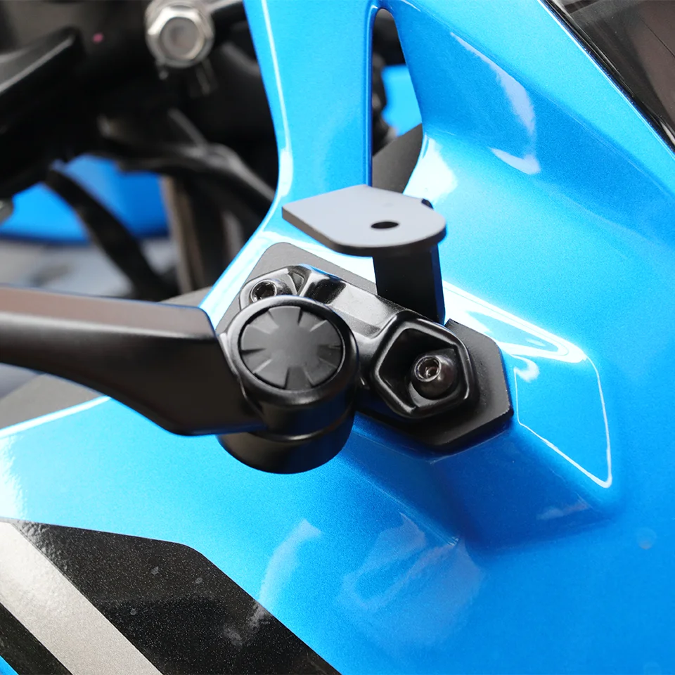 Motorcycle DVR Data Recorder Mount Bracket Mirror Sports Camera Riding Bracket for Kawasaki ZX-25R ZX-4R ZX-4RR ZX25R ZX4R ZX4RR - Image 2