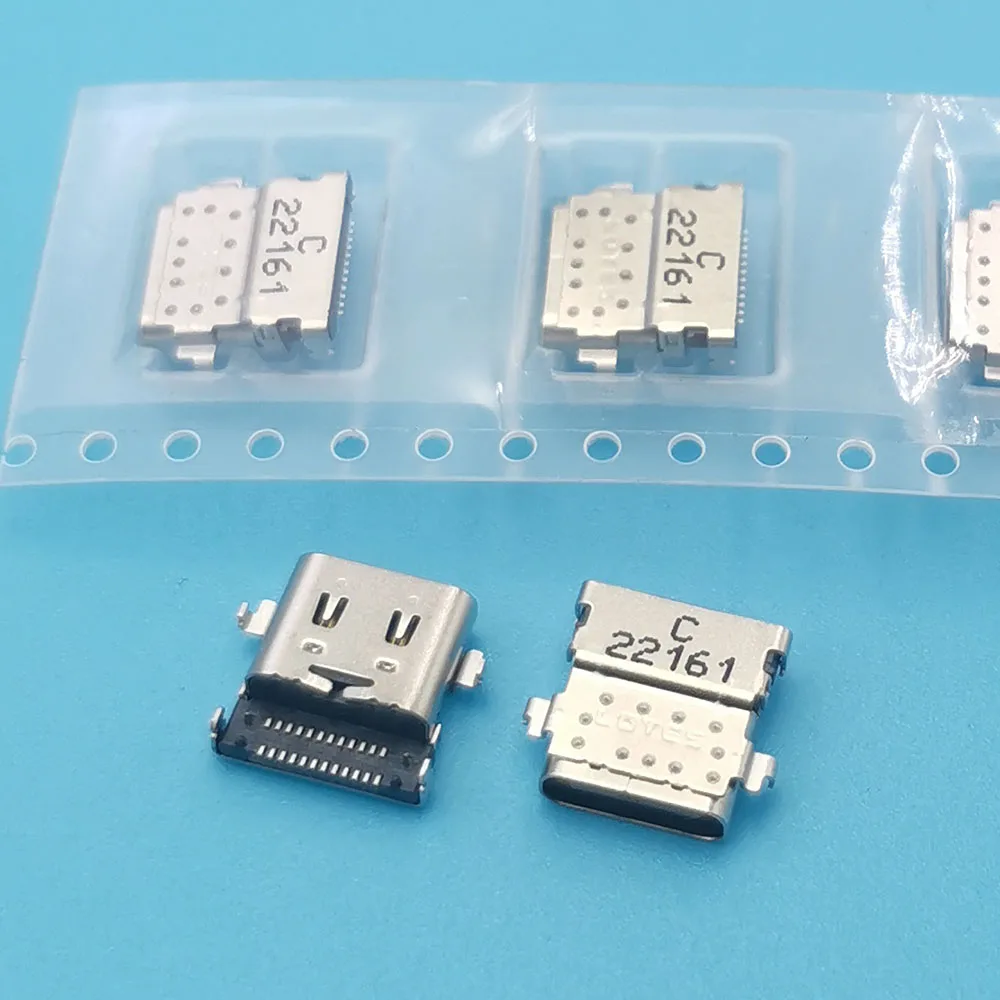 5pcs DC Power Jack For HP ENVY-13-an1003tu TYPE-C USB C Jack DC Connector Laptop Socket Power For Lenovo P14S T14 X13 Gen1 X1