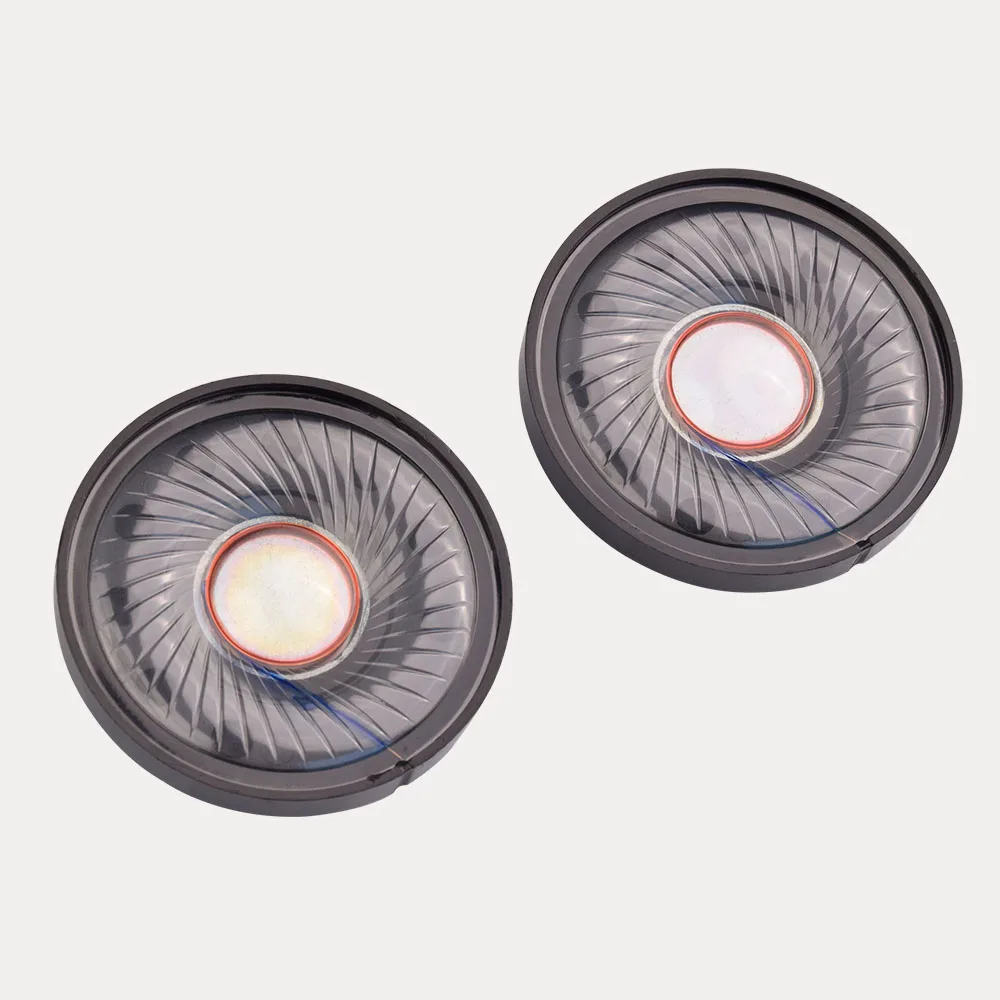 QIGOM 50 مللي متر سماعة سائق Hifi سماعة الرأس وحدة 122dB 32ohm سماعة لتقوم بها بنفسك مكبر الصوت إصلاح أجزاء ل سماعات خوذة 2 قطعة