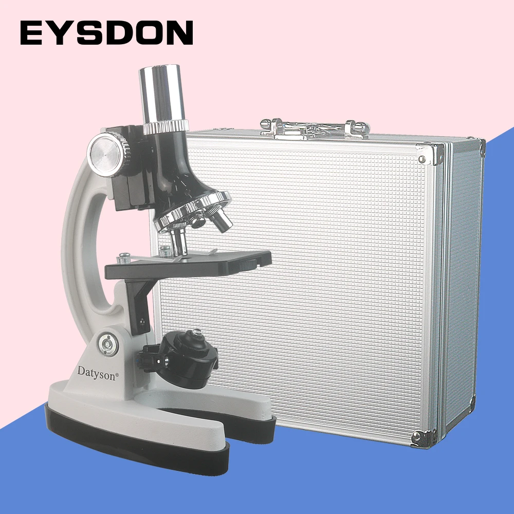 Datyson 1200X Children's Microscope Toys for Kids Scientific Exploration Enlightenment Education