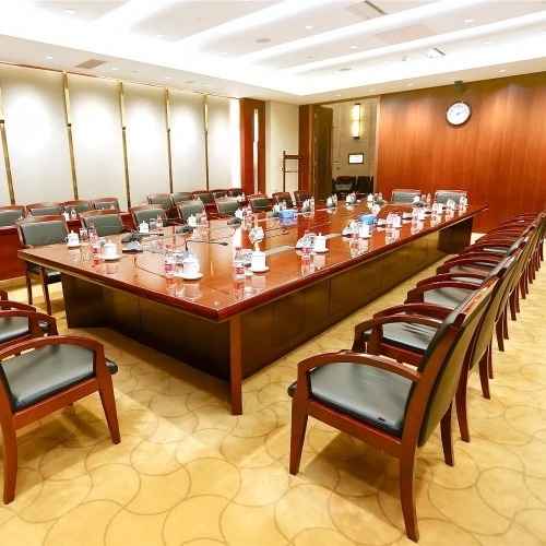 office customized furniture big large small wood meeting table desk and chair set conference table