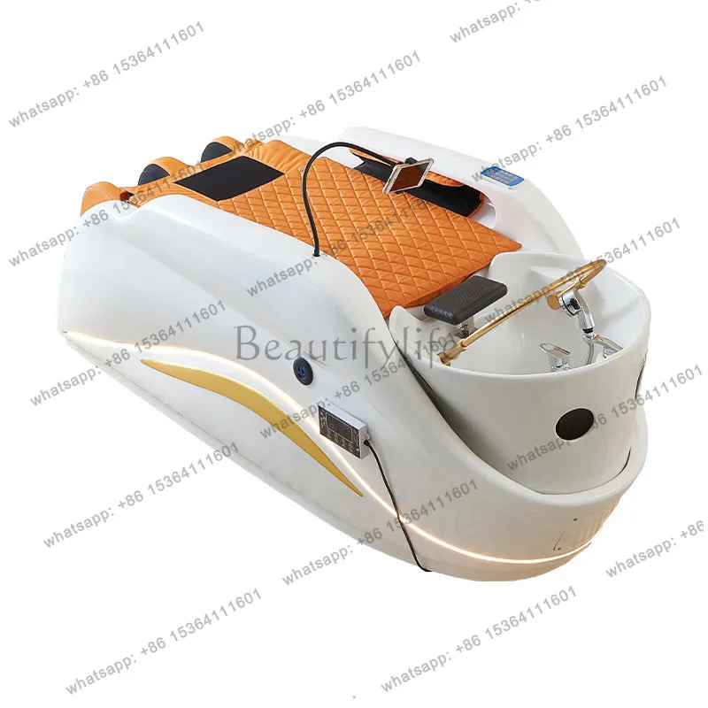 

2026 high-end beauty salon hair salon multi-function automatic intelligent electric massage head treatment bed