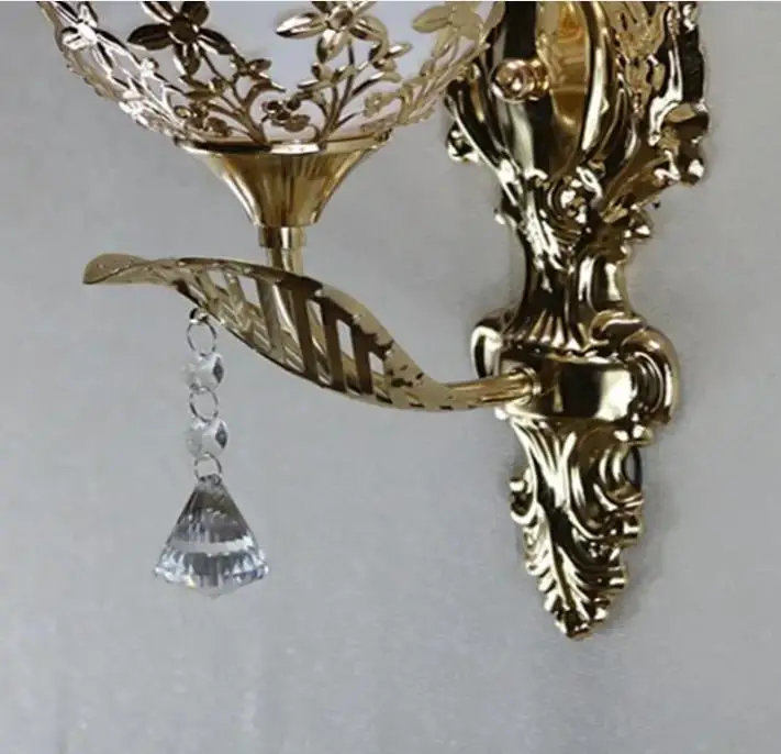 

Gold Wall Light Single And Double Head TV Background Wall Light Bedroom Room Living Room Hallway Hallway Staircase Light