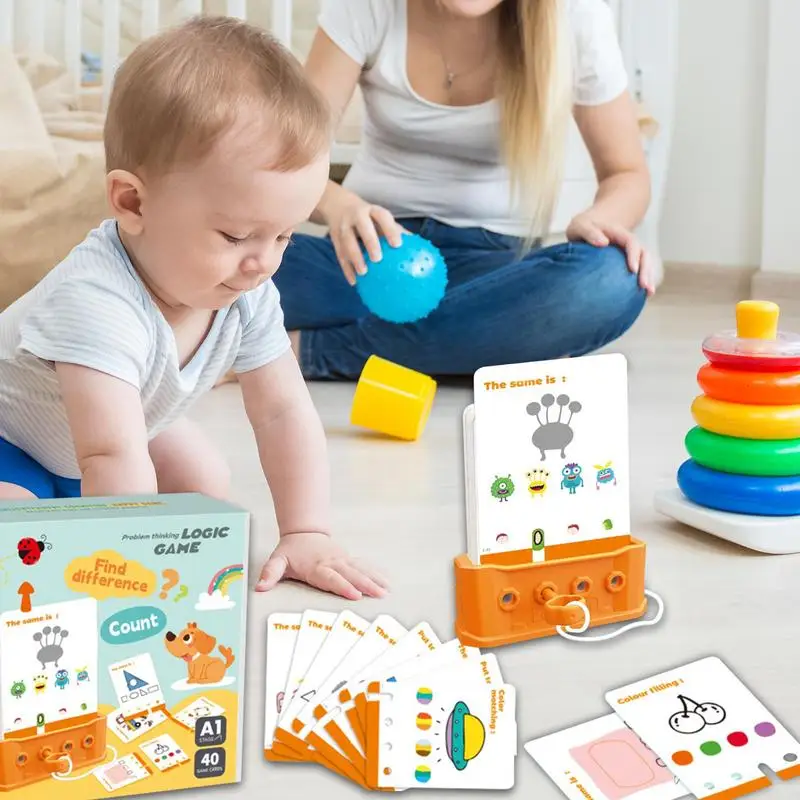 Preschool Logic Key Toy Preschool Kids Logical Thinking Learning Toy Parent-Child Interaction Improve Children Fine Motor Skills