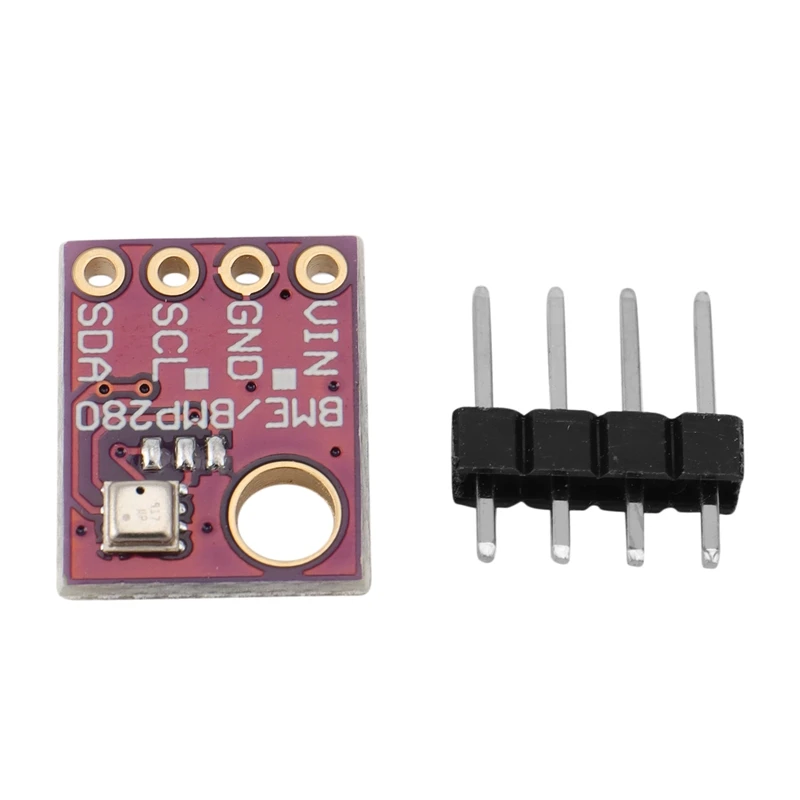 Módulo de Sensor de Pressão Barométrica Digital, Temperatura, Umidade, I2C, SPI, 1.8-5V, BME280, 5V