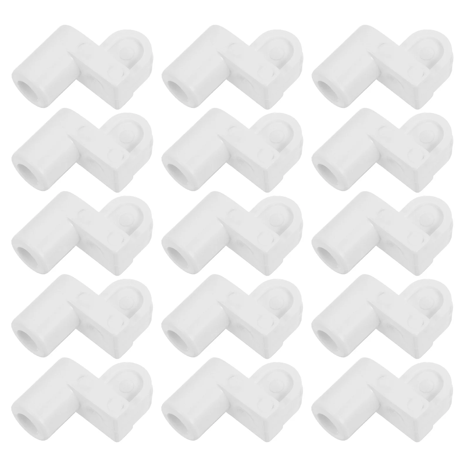 24Pcs Universal Window Screen Clips High Strength White Plastic Fast Installation Secure Mesh Holder Replacement Window Screen