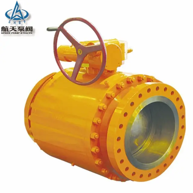 High Pressure Trunnion Ball Steel Ball Valve