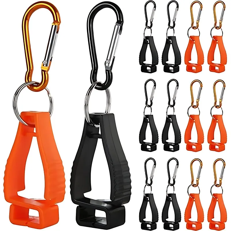 1/2/5PCS Glove Clip Hanger Safety Glove Holder Aluminum Alloy Working Gloves Clip Work Clamp Safety Work Glove Guard Accessories