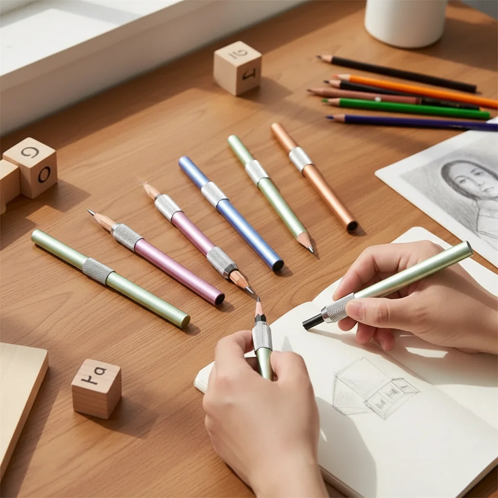 

Pencil Extender Holder for School Office Painting Art Tool 1 Piece