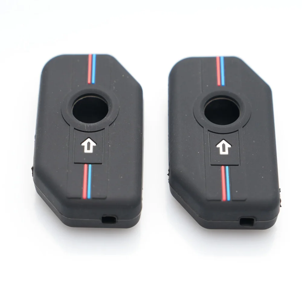 Motorcycle Silicone Key Case Cover FOB for BMW R1250GS R1200GS C400gt F750GS F850GS K1600B K1600GT R1200RS R1200RT F900R F900XR