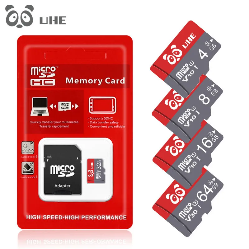 Micro Card Sd Card 4GB Memory Card 16GB Class10 Carte Sd 32gb Sdxc 8G high quality TF Memoria 64GB For Smart Mobilephone Adapter