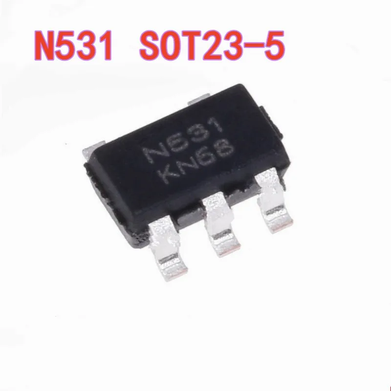 

10 шт. новый оригинальный N531 531 мощный чип драйвера IGBT IC SMD SOT23-5 совершенно новый оригинальный для электроники