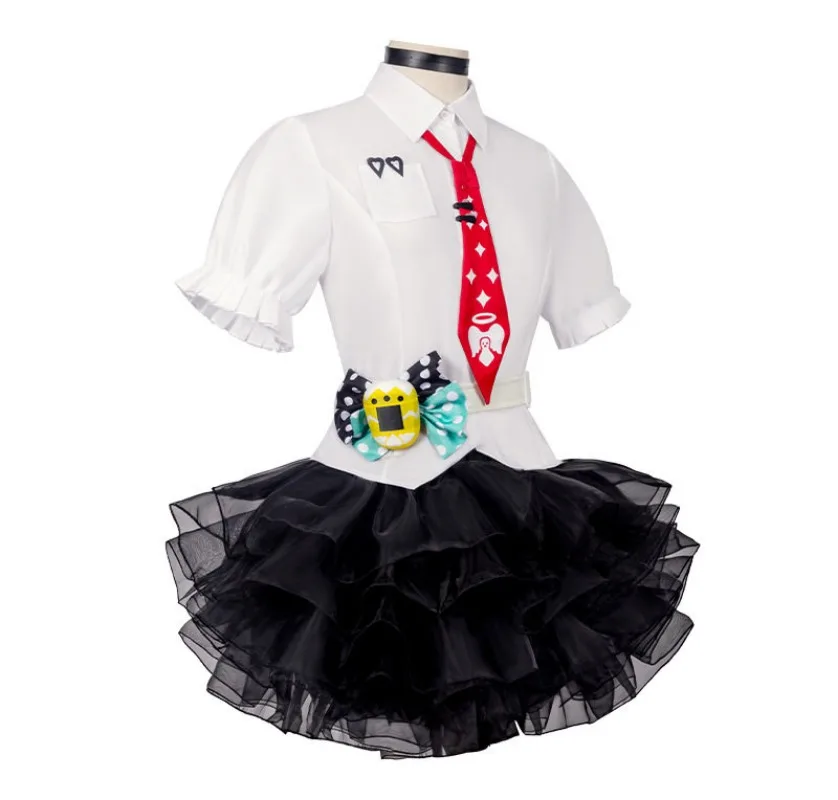 Zenless Zone Zero Virtual Idol Chinatsu Remiel Cosplay Costume Delusional Angel Anime Outfit for Adult Women Christmas Party view 5