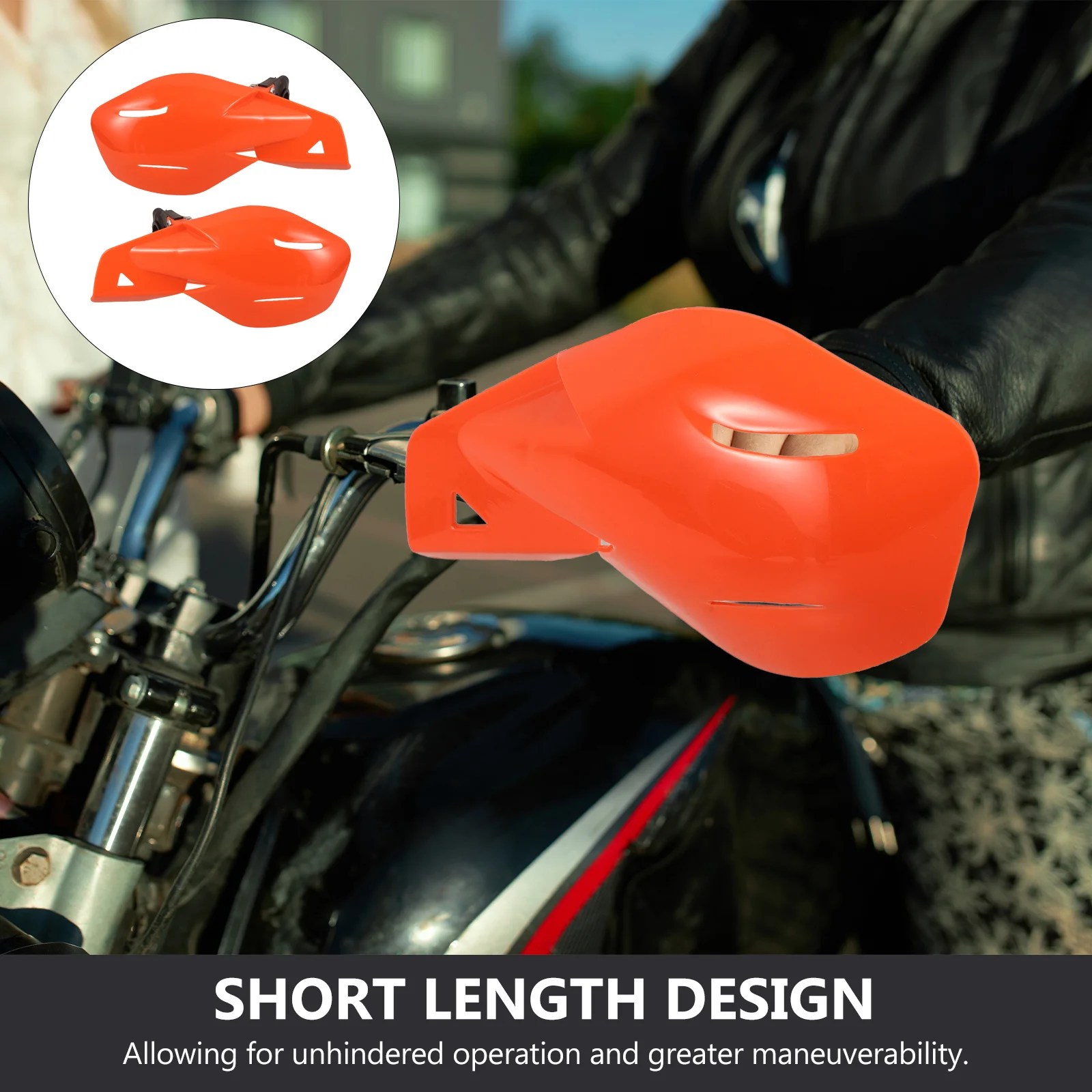 

2 шт., поручни для мотоцикла, универсальный ветрозащитный дефлектор, защита для руля, принадлежности для езды на мотоцикле, защита для рук