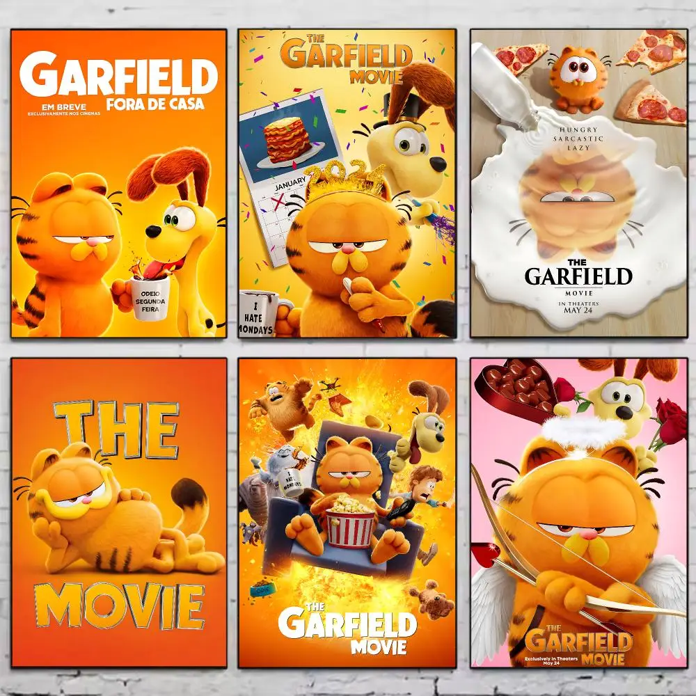 Cute G-garfield Poster Vintage Wall Art Aesthetic Room Decor Print Living Room Bedroom Home Decoration