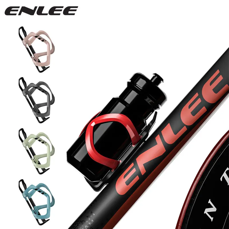 ENLEE Multicolor Bicycle Water Bottle Bracket Lightweight Wear Resistant MTB Road Bike Bottle Cage