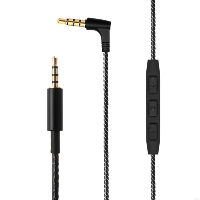 Kabel Ekstensi Headphone Y88B untuk Earphone Smartphone Tablet Media Player Radio Kabel Kabel Auxiliary 3.5mm hingga 2.5mm 3.5mm