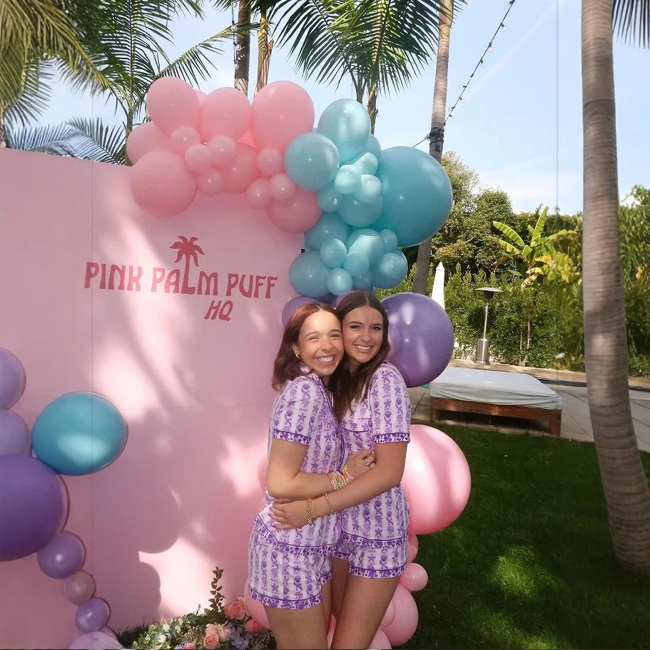 

Комплект домашней одежды Pink Palm Twilight Long Sve Удобный модный молодежный женский ансамбль Идеально подходит для повседневной носки