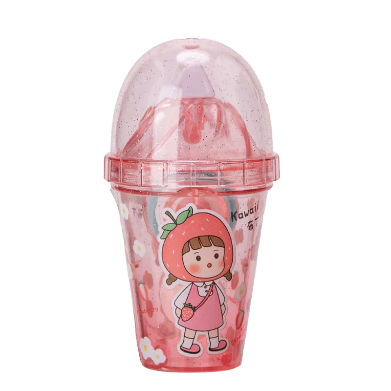 4 PCS Cute Creative Modeling Point Glue Students With Large Capacity Double-sided Adhesive Tape Correction Tape Paper KADJ071