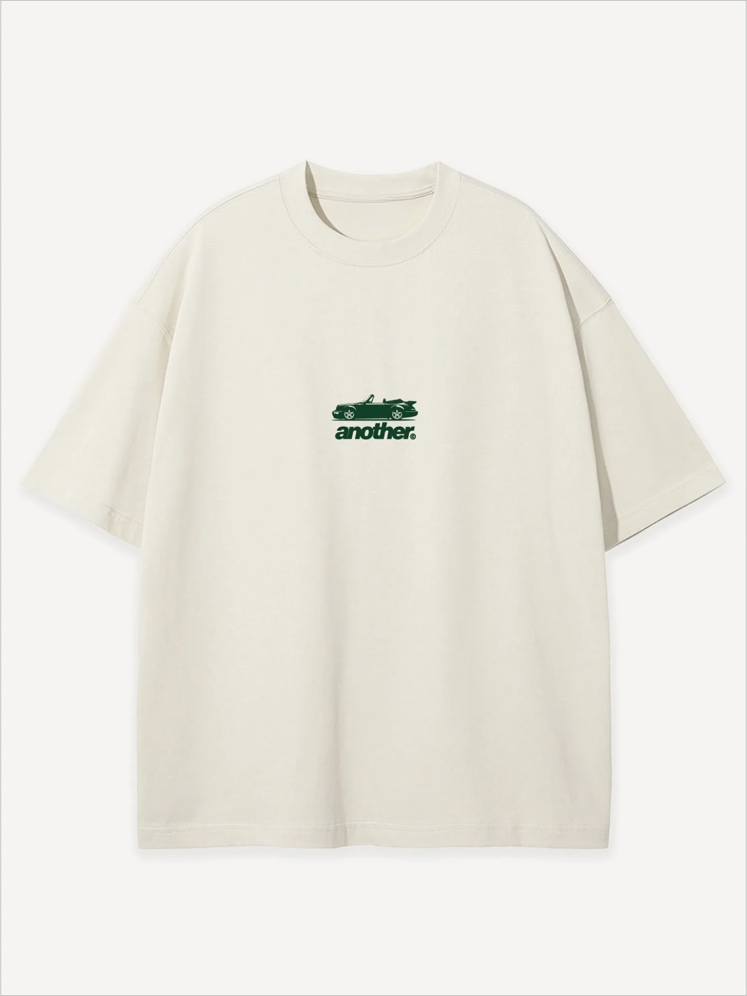 Vintage Convertible Sports Car Letter Print T-Shirt Men Women Another Brand Retro Automotive Aesthetic Casual Cotton Tee Tops