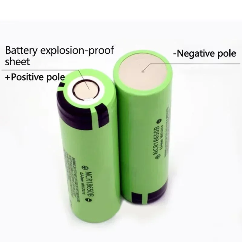 PURFIELD 18650 battery Rechargeable battery 3.7V 3400mAh NCR18650B Battery for electronic cigare for Power flashlight batteries