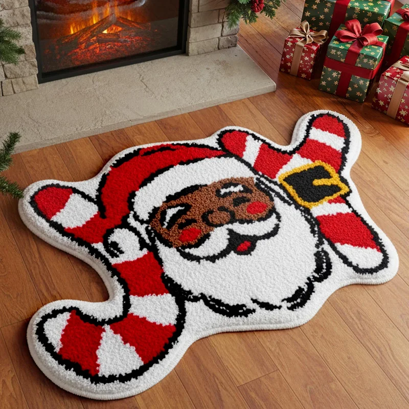 VIKAMA Xmas Santa Shaped Rug C - Kids Outdoor Flooring recension och pris