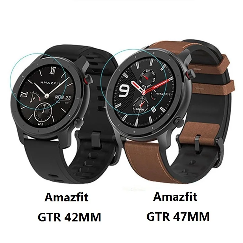 Vidro temperado para Amazfit GTR 47MM/42MM película protetora protetor de tela para Amazfit GTR 47MM/42MM