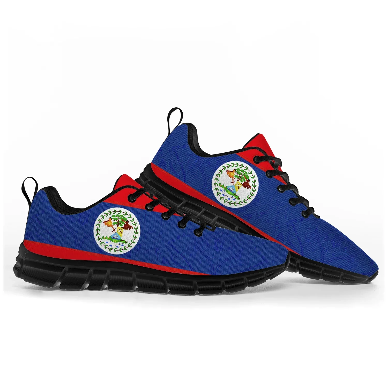 Belizean Flag Sports Shoes Mens Womens Teenager Kids Children Sneakers Belize Fashion Casual Custom High Quality Couple Shoes