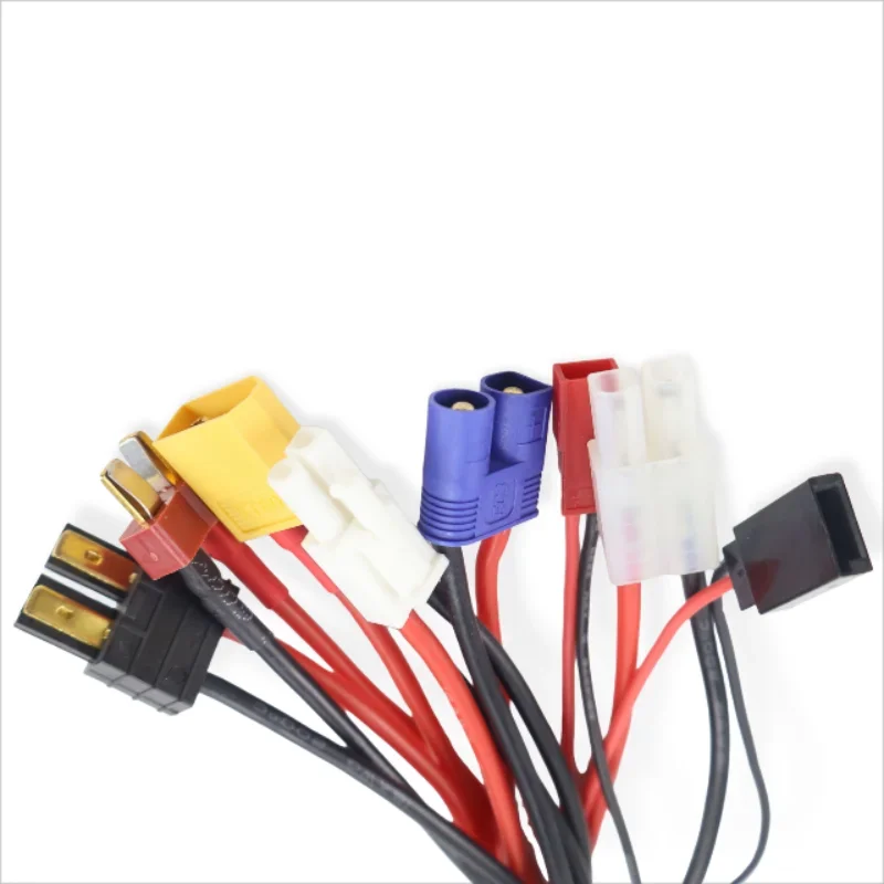 NewTypeXT601-9Meerdere stekkers Conversie kabel converter Terminal T EC3 XT30 JST TRX FUTABA TAMIYA Verhogen PlugCharger Accessoire