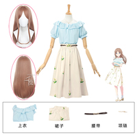 Soyo Nagasaki Cosplay Anime BanG Dream Cosplay Costumes Summer Day Dress Suit for Play Play Outfit Woman Clothing