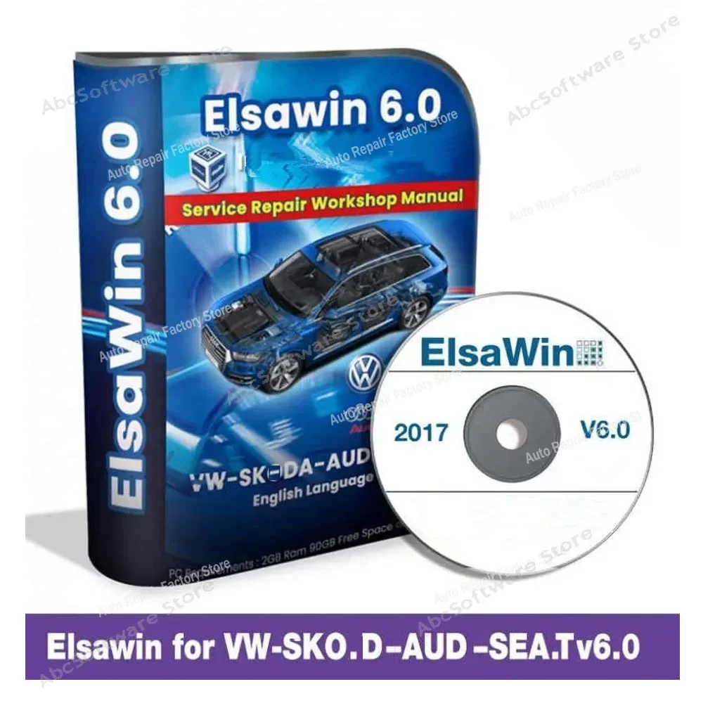 2023 ET KA 8.5 + Elsawin 6.0 Group Vehicles Electronic Parts Catalog Support ForV/W+AU//DI+SE//AT+SKO//DA Auto Repair Software