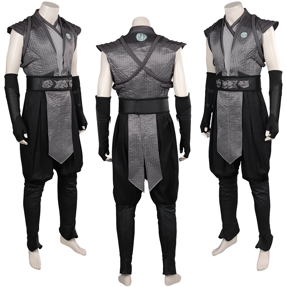 Smoke Cosplay Role Play Anime Game Mortal Kombat Costume Disguise Adult Men Cosplay Fantasy Male Fancy Dress Party Cloth