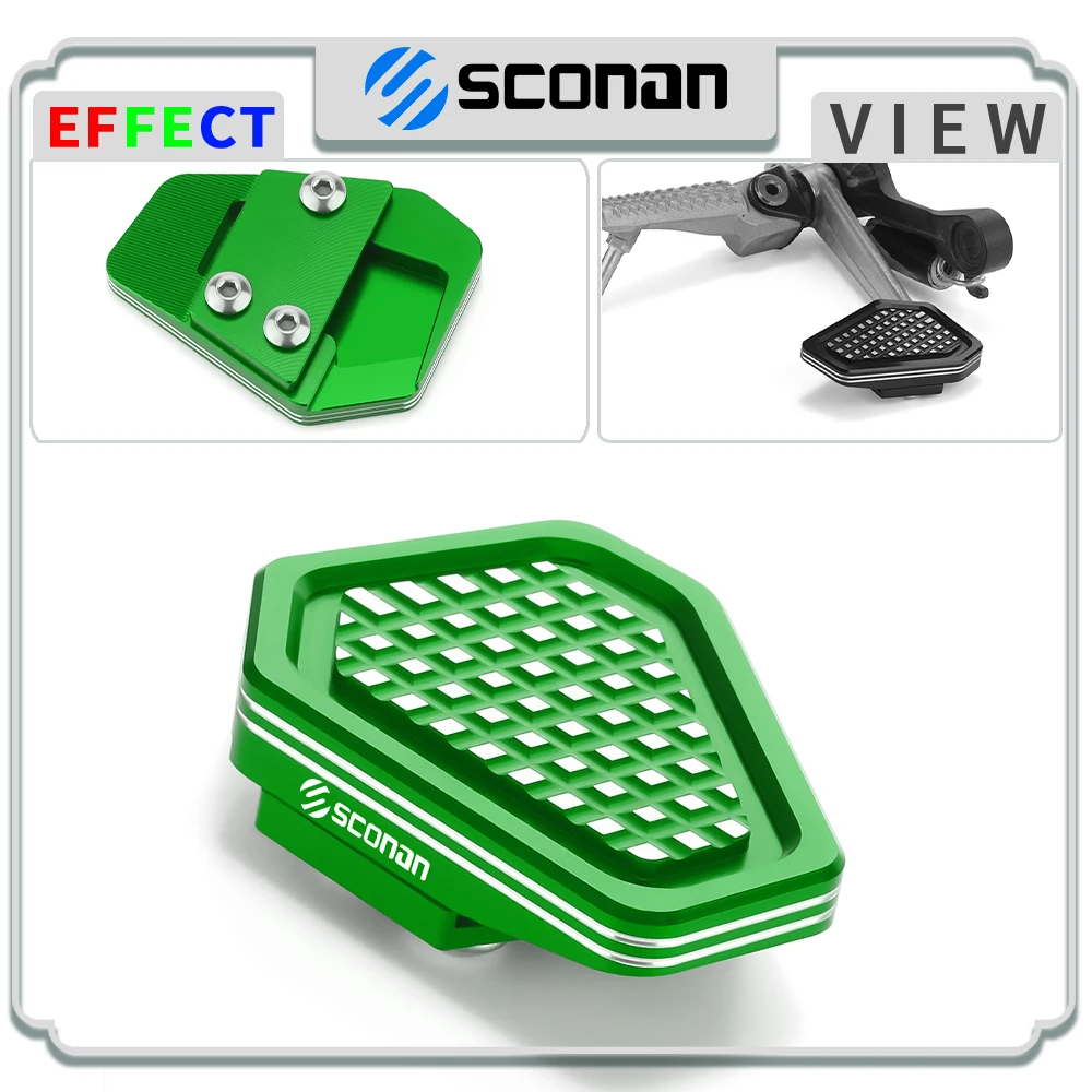 

Motorcycle Accessories Foot Lever Brake Enlarge Extension Pedal Pad Decoration For ZX-6R ZX-4R ZX-4RR ninja400 ninja500 Z900