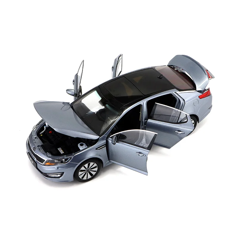 Modello originale 1:18, Cina Kia K5 Optima 2011, modello di auto in lega per esposizione, regali e collezioni