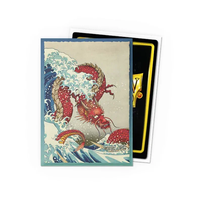dragon art card sleeves 100 Count Matte Art Dragon shield Card Sleeves – Champion Card Collector