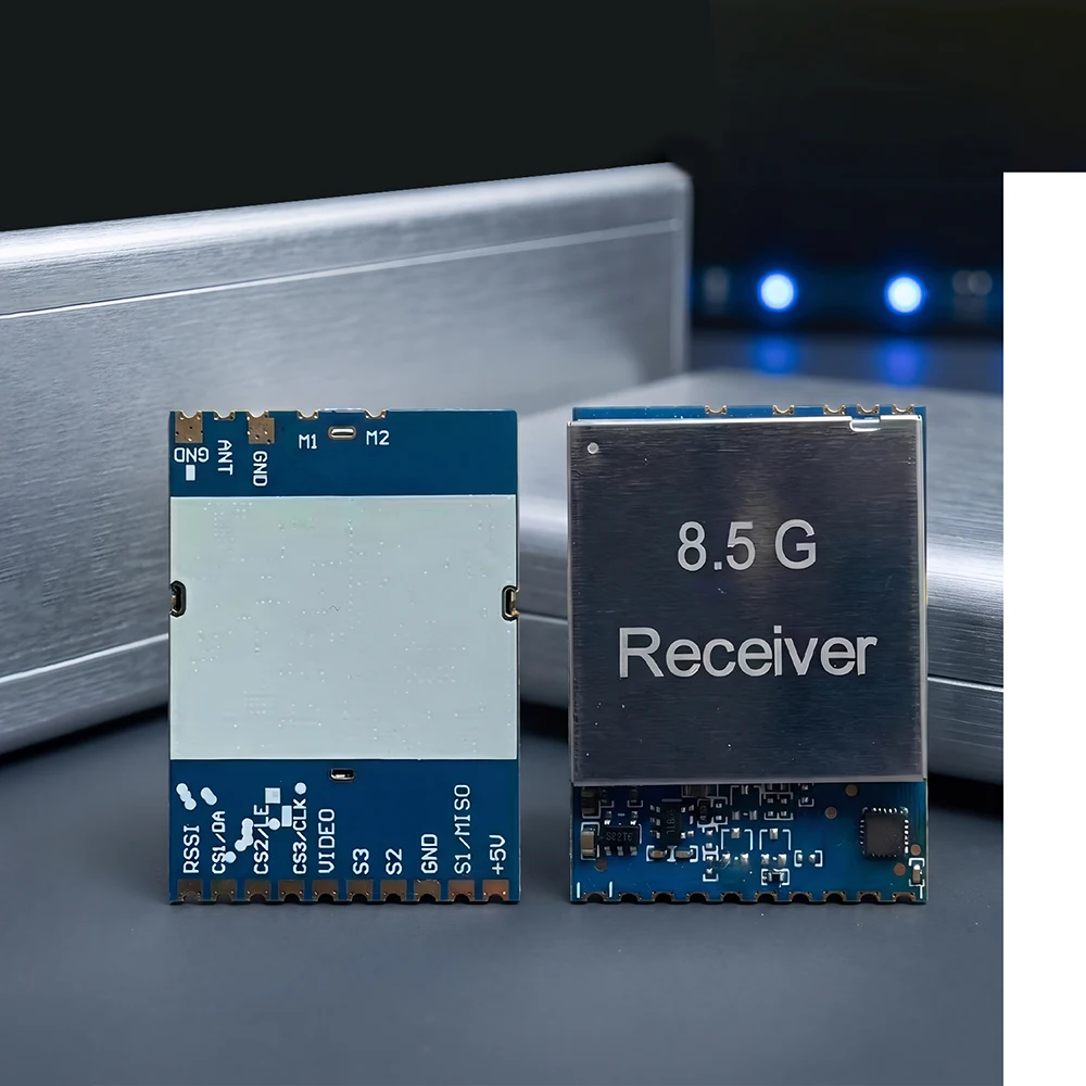 RX8500PRO SPI Drahtloses FPV-Empfängermodul 8.5G Hochempfindliche Analoge Videoübertragung 6110-8490MHz für Drohnenrennen – Detail 3