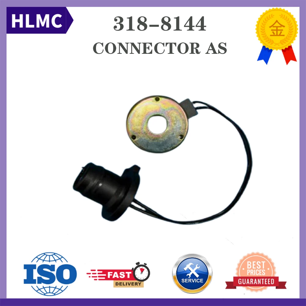 

318-8144 Diesel Injection Pump Solenoid Valve Coil for E325D 336D C7 C9 319-0678 319-0677 319-0607 476-8766 476-8768 319-0676