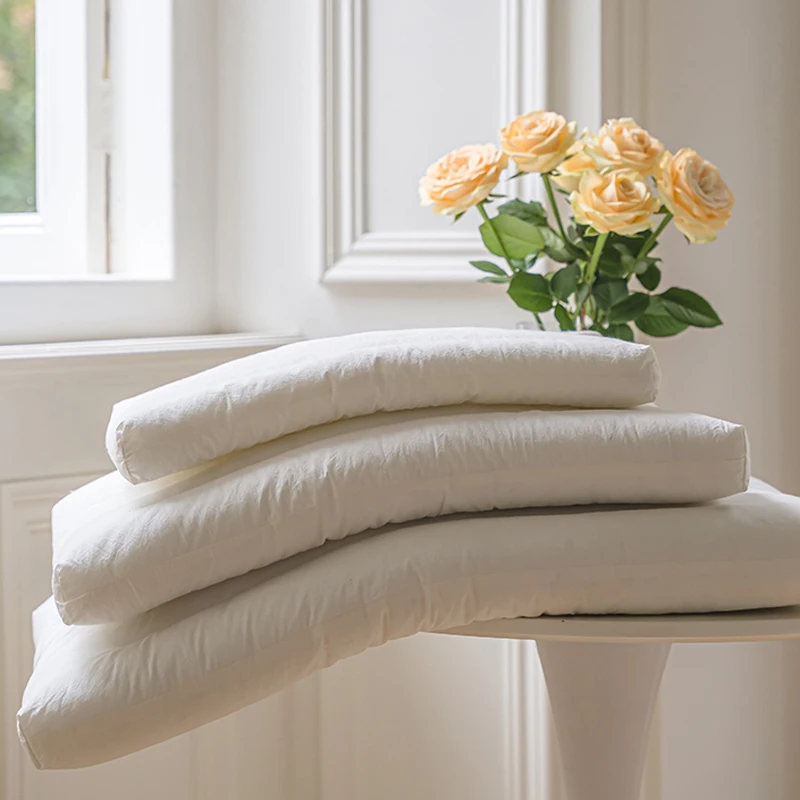 

Низкая подушка из хлопкового волокна, прямоугольная, мягкая, для одного человека, для поддержки всей головы, детская, плоская, тонкая модель