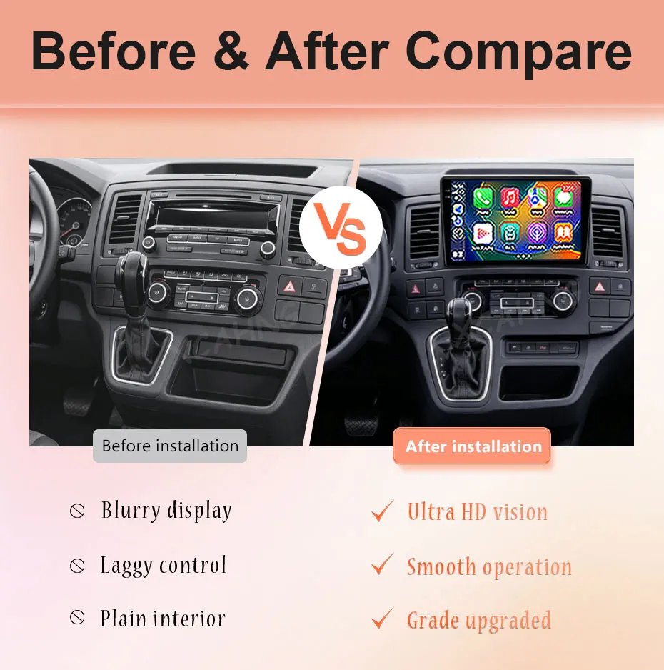 for VW Volkswagen Multivan T5 2013-2015 9