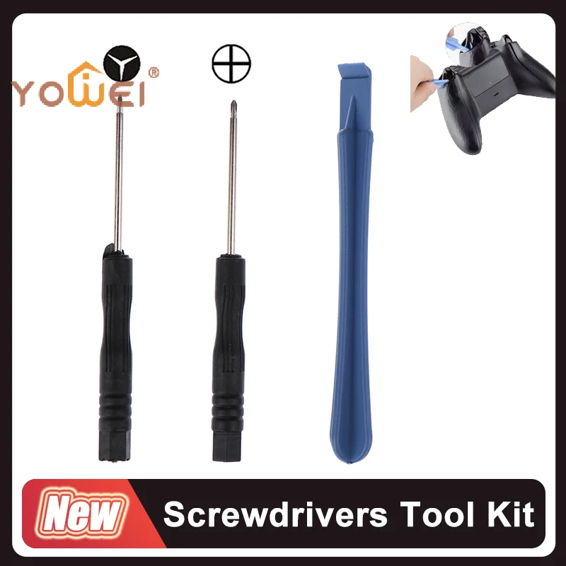 Latest 3Pcs/set Opening Screwdrivers Tools For NS Switch Gamepad Controller Shell Screw Repair Kit Accessories