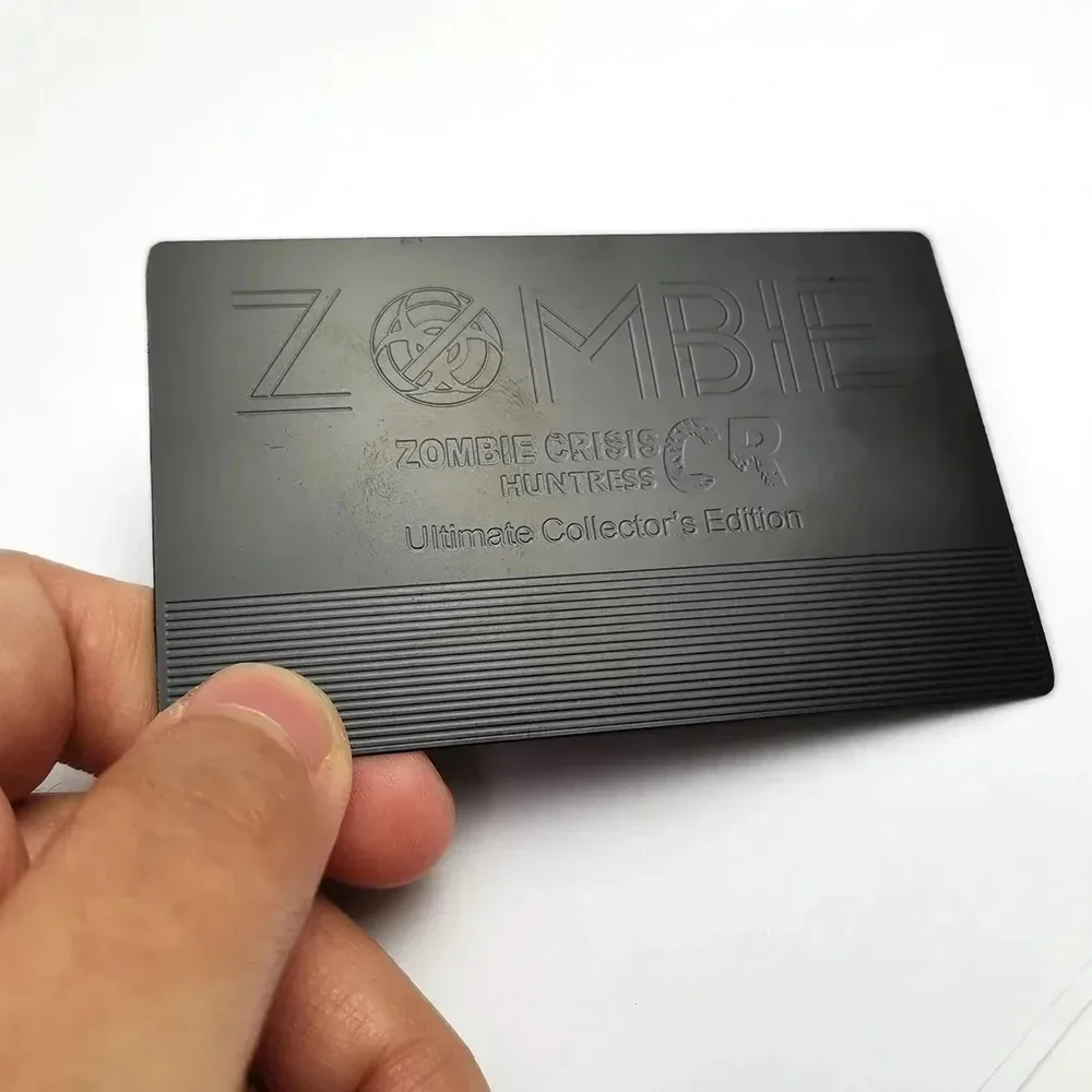 Standard Size Fashion Business Metal Card