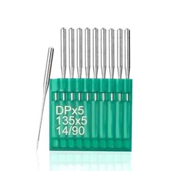 10Pcs 135X5 DPx5 Household Sewing Machine Needles Round Head Needle Wear Resistance High Temperature Resistance