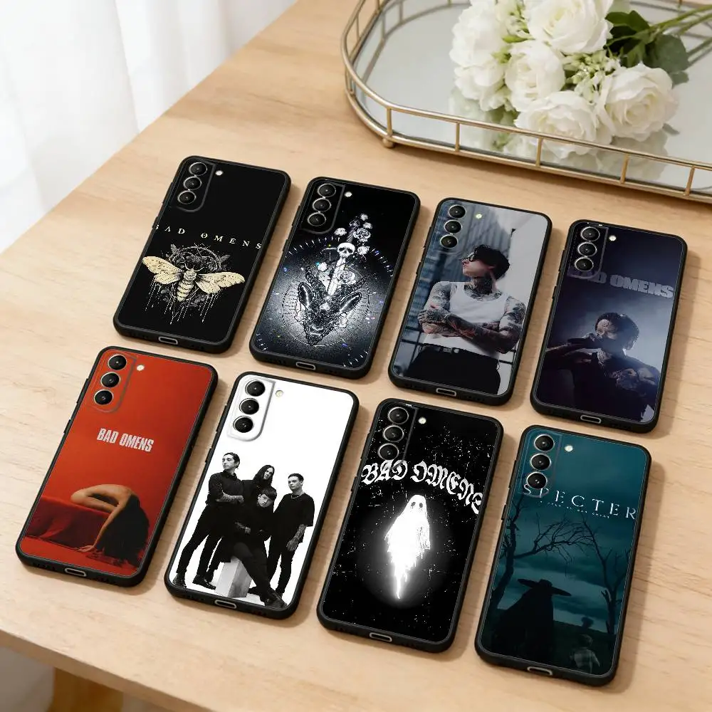 

COOL-B-Bad-Omens N-Noah Phone Case For Samsung S25,24,23,22,30,21,10,9,Ultra,Plus,Lite,FE,4,5 G Soft Black Case
