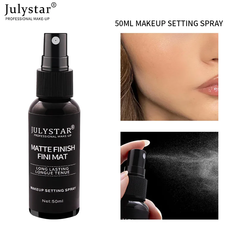 Julystar 50ml Portable Makeup Toner Moisturizing And Moisturizing Women\'s Makeup Setting Spray Facial Makeup Female Makeup