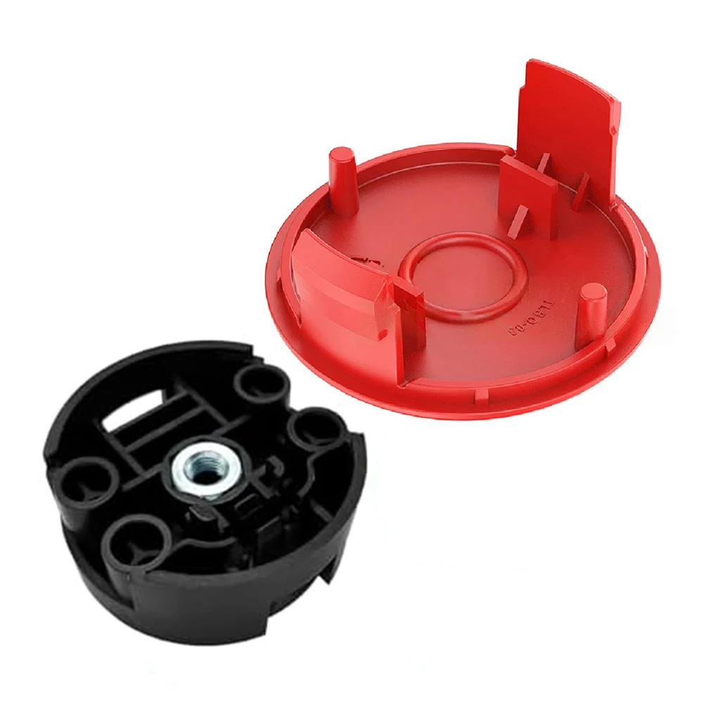 Two Piece Replacement Set for Bosch For AFS 23-37 Featuring Spool Cover F016F04841 and Cutting Head F016F04839