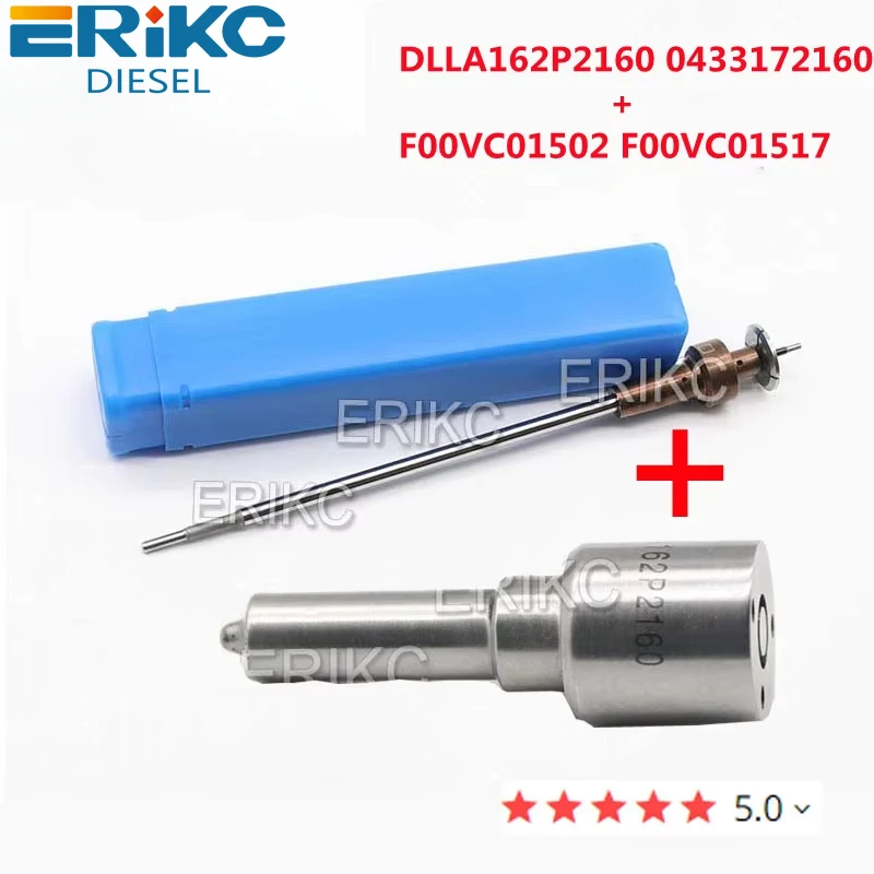 

ERIKC Auto Accessory Injectors 0445110646 0445110369 0445110647 Nozzle DLLA162P2160 0433172160 Valve F00VC01502 F00VC01517