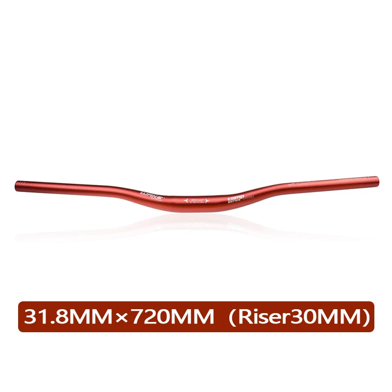 WAKE 31.8MM Fietsstuur Aluminium Alloy Bike Riser Bar 720/780mm Ultralicht Fietsstuur voor MTB Racefiets Stuur