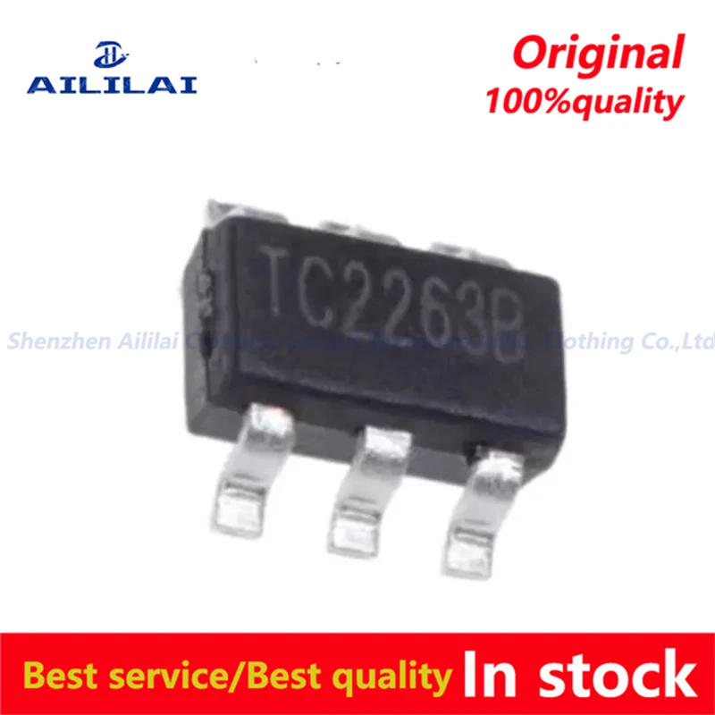 10pcs New TC2263B code: TC2263B Patch SOT23-6 Current mode PWM controller IC power chip