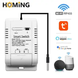 Tuya ZigBee sensore di temperatura in tempo reale funziona con Alexa Home Smart Home Smart Life/Tuya Smart App Control Switch accessori