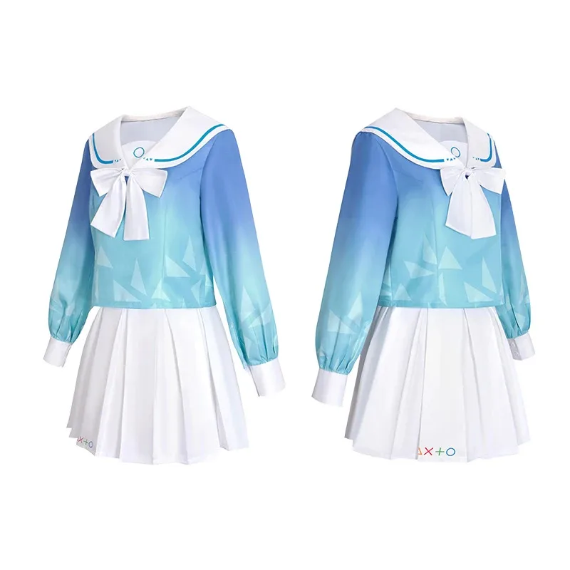 2025 الأرشيف أرونا أنيمي تأثيري حلي الأزرق JK مدرسة بحار موحدة أغطية الرأس تجهيزات حفلة الهالوين للنساء الفتيات المرحلة dl;1 #4